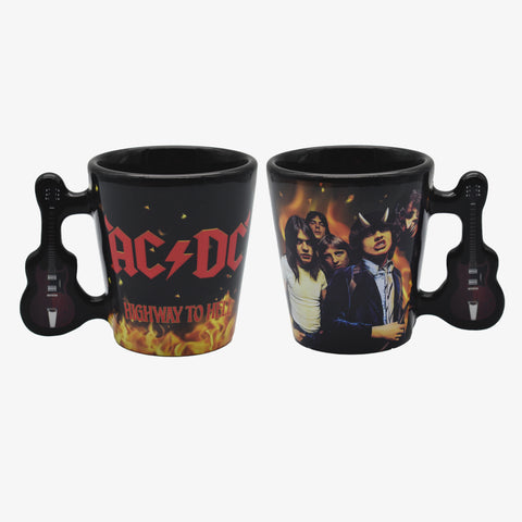 AC/DC Shot Glass - Highway with Guitar Handle