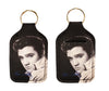 Elvis Key Chain w/ Multiuse Pouch - Blk & Wht