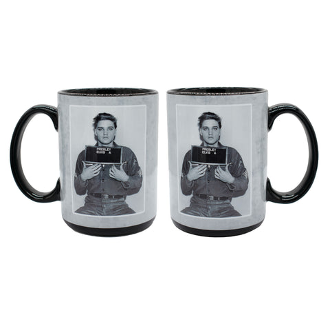 Elvis Mug - Enlisting Photo