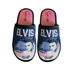 Elvis Slippers - Pink Caddy