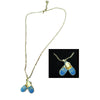 Elvis Necklace - Blue Suede Shoes