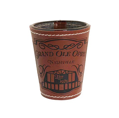 Grand Ole Opry Shot Glass - Leather