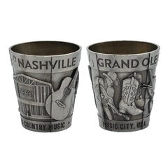 Grand Ole Opry Shot Glass - Pewter