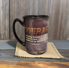 John Wayne Mug - Courage Storm