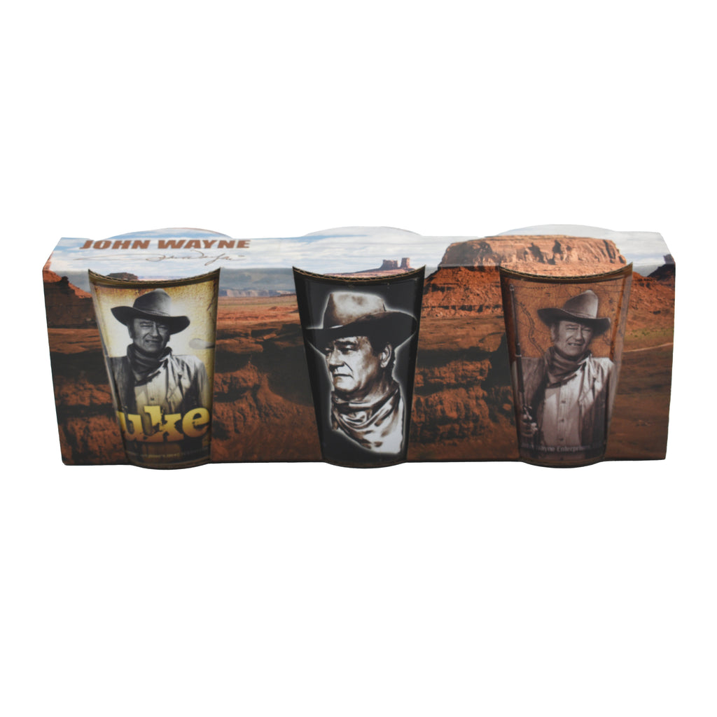 John Wayne Shot Glass Set - Duke