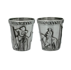 John Wayne Shot Glass - Pewter