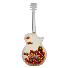 Memphis Paperweight - Guitar w/ Beads