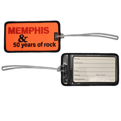 Memphis Luggage Tag - 50 Years Rock