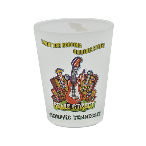 Memphis Shot Glass - Bar Hopping On Beale