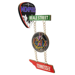 Memphis Magnet - 4 Part Dangle