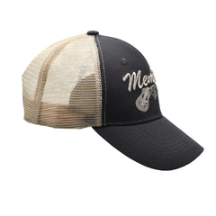 Memphis Cap/Trucker Hat - Blue w/ Gray Mesh