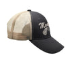 Memphis Cap/Trucker Hat - Blue w/ Gray Mesh