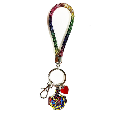 Memphis Key Chain - Wristlet w/Charms