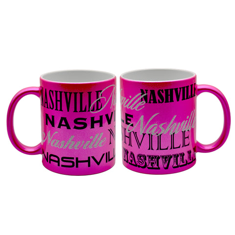 Nashville Mug - Metallic Pink