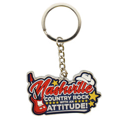 Nashville Key Chain - Country Attitude