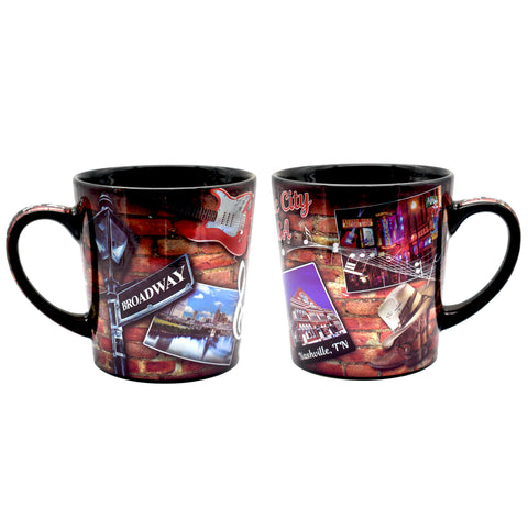 Nashville Mug - Music City Metallic