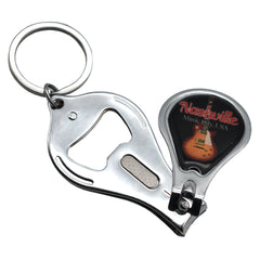 Nashville Key Chain - Nail Clipper and Opener