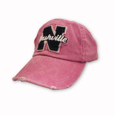 Nashville Cap Pink Denim