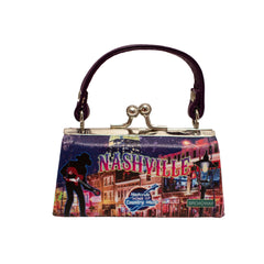 Nashville Mini Purse - Neon Cowboy