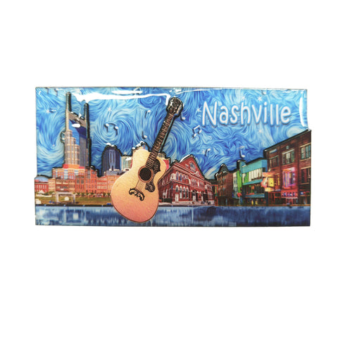 Nashville Magnet - Starry Night 3D