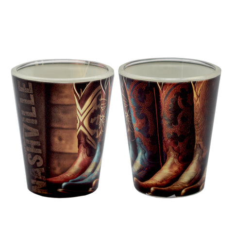 Nashville Shot Glass - Western Boots