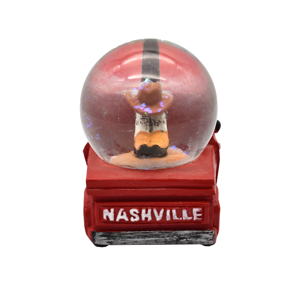 Nashville Snowglobe - Red Truck