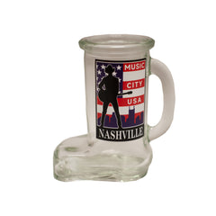 Nashville Shot Glass - Patriotic Boot