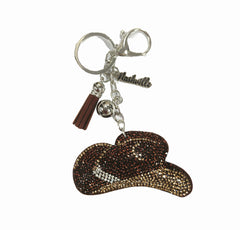 Nashville Keychain - Bling Cowboy Hat