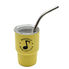 Nashville Shot Glass - Mini Tumbler Yellow