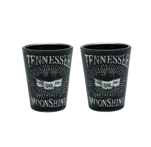 Tennessee Shot Glass - Moonshine Blk & Wht