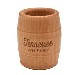 Tennessee Shot Glass - Whiskey Barrel Wood