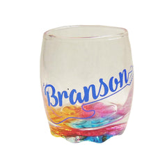 Branson Shot Glass - Rainbow Base