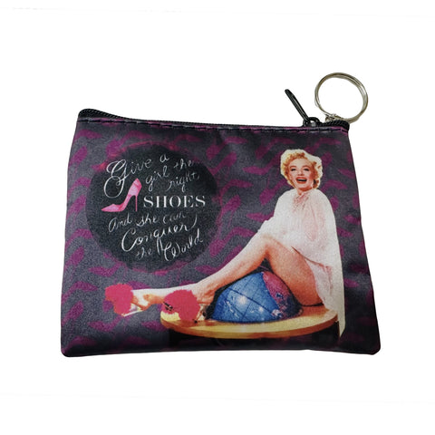 Marilyn Key Chain/Coin Purse - Right Shoes