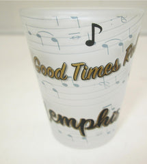 Memphis Shot Glass - Good Times Roll Frost