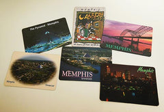 Memphis Magnet - Mailable Postcard