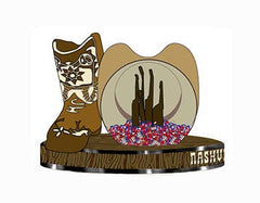 Nashville Snowglobe - Hat & Boot