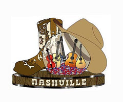 Nashville Snowglobe - Hat & Boot