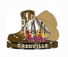 Nashville Snowglobe - Hat & Boot