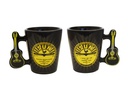 Sun Record Shot Glass - Johnny Cash Guitar Handle