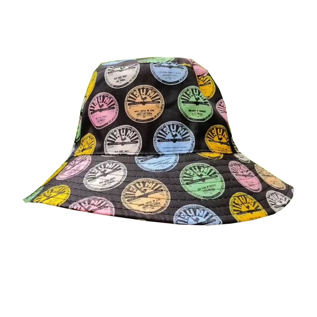 Sun Record Bucket Hat - Reversible - Logo