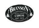 Branson Sticker - Blk&Wht Est.