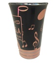 Branson Shot Glass - Rose Gold Music Note