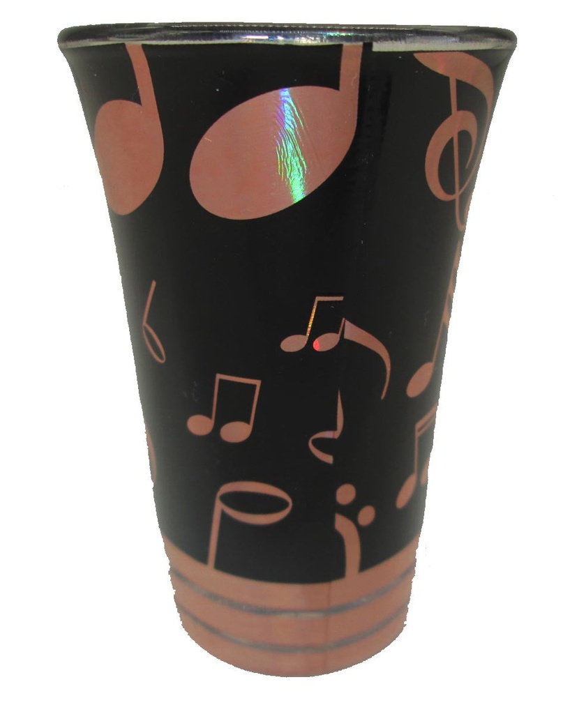 Branson Shot Glass - Rose Gold Music Note