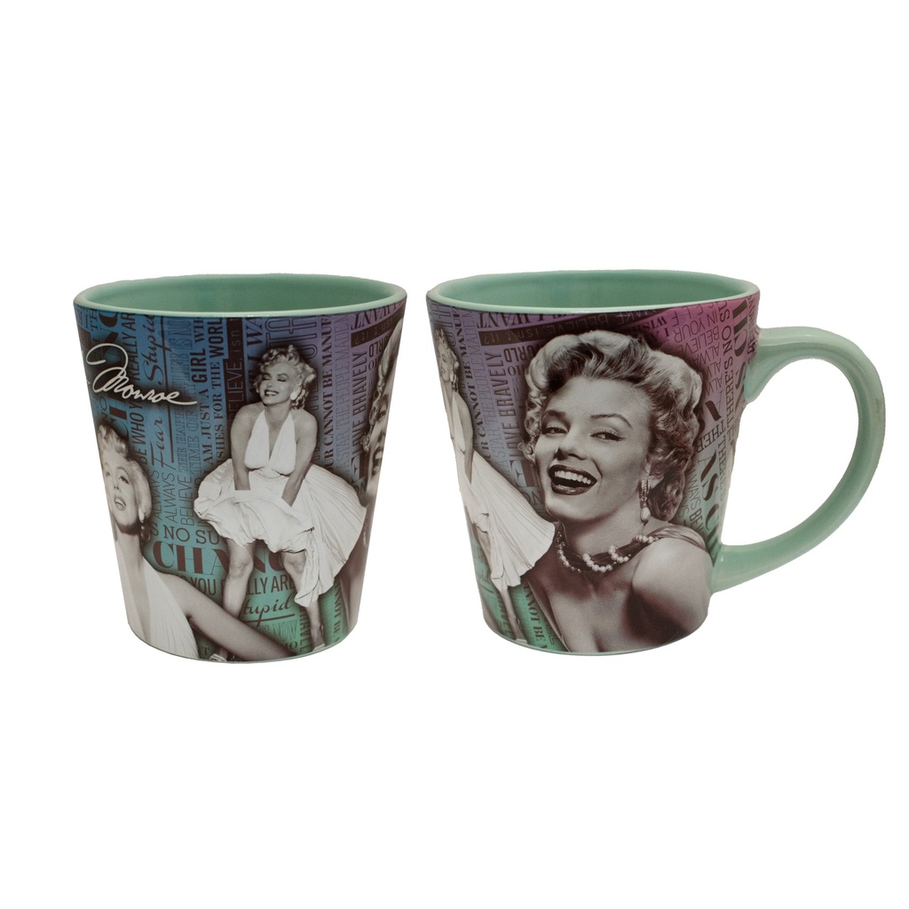 Marilyn Monroe Mug - Collage Quotes