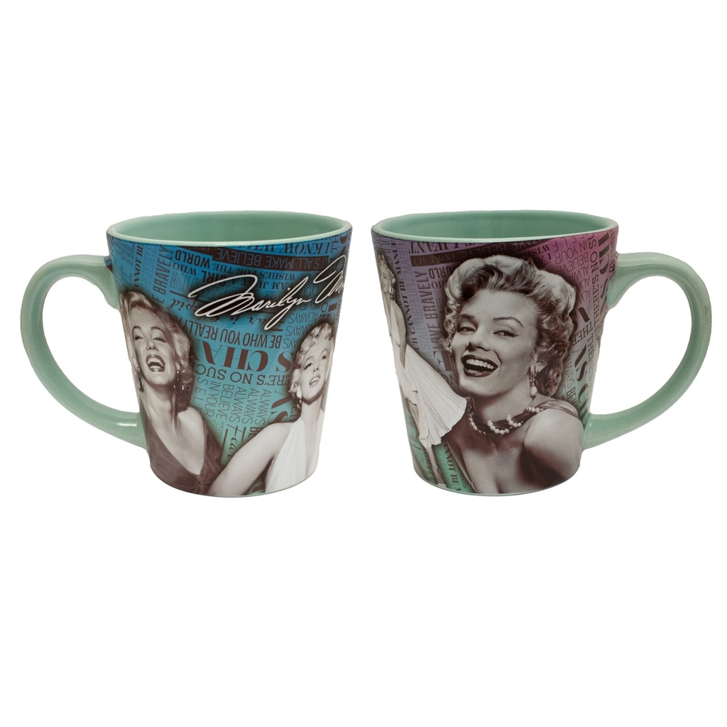 Marilyn Monroe Mug - Collage Quotes