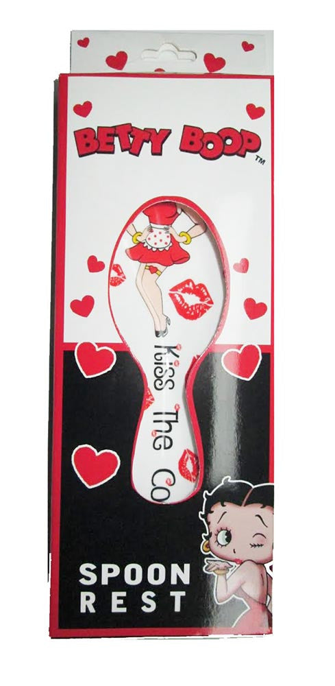 Betty Boop Spoon Rest - Kiss The Cook