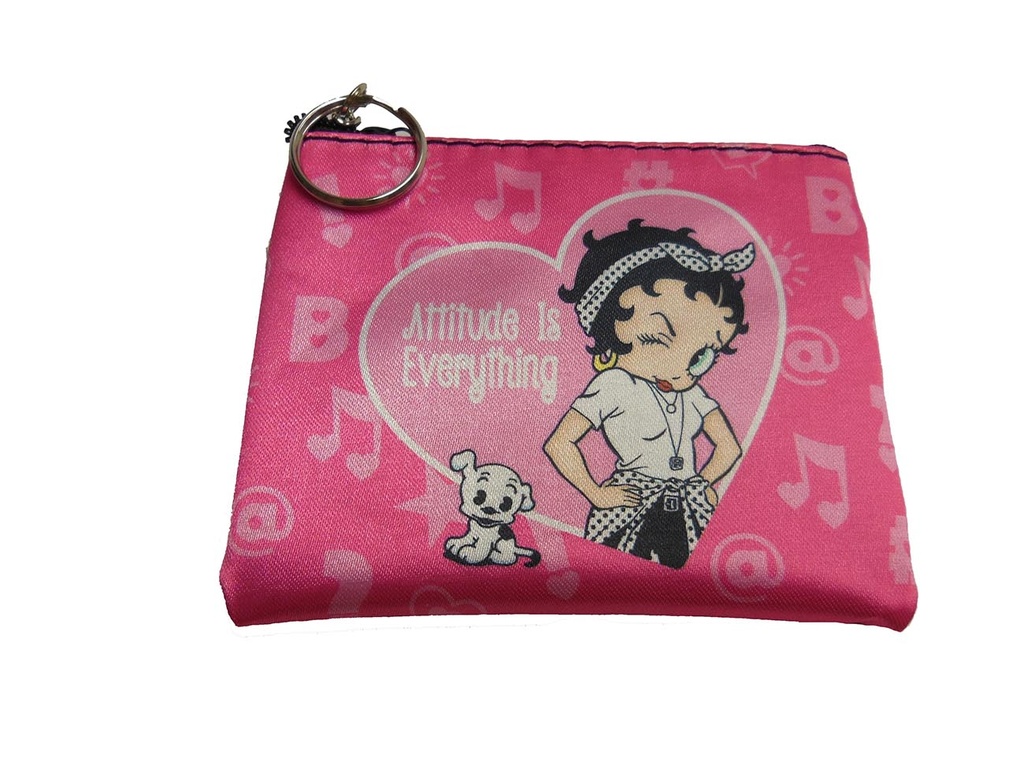 Betty Boop Key Chain/Coin Purse - Attitude