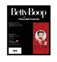 Betty Boop Bath Towel Set - Red 3pc