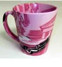 Elvis Mug - Pink With Guitars