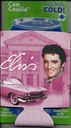 Elvis Huggie/Koozie - Pink With Guitars